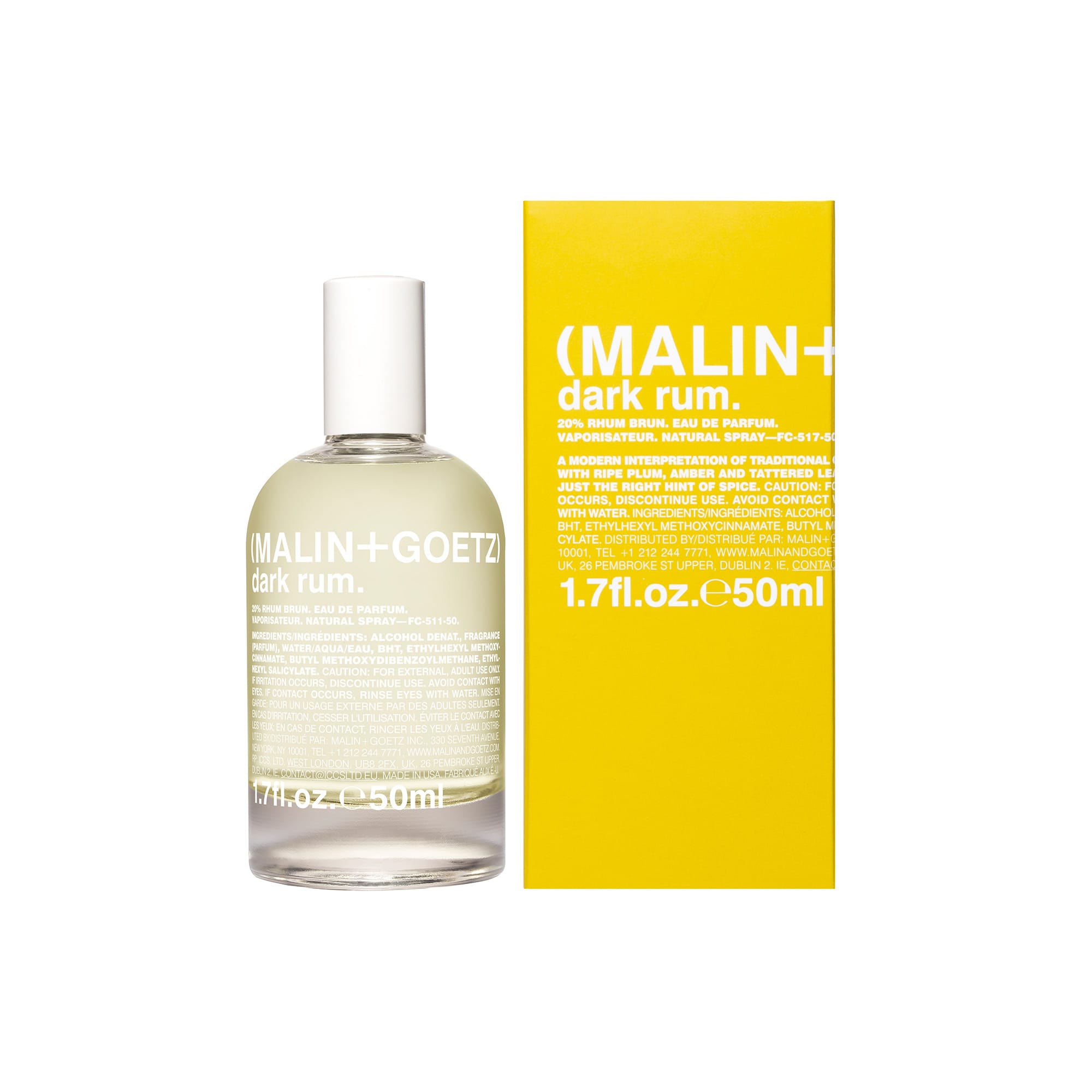 Dark Rum Eau de Parfum Malin+Goetz